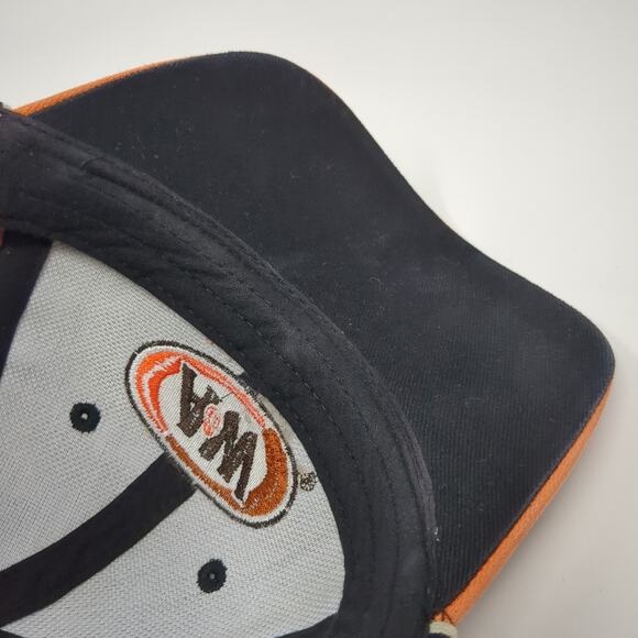 A&W All American Food Strapback Baseball Cap Black One Size CSA International - Picture 8 of 10